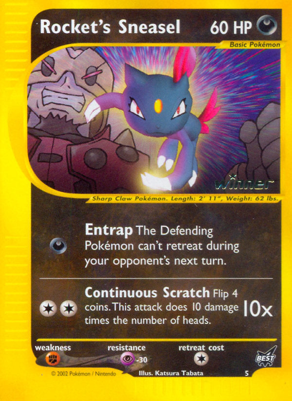 E-Series Best of Game Rocket's Sneasel #5 Winner